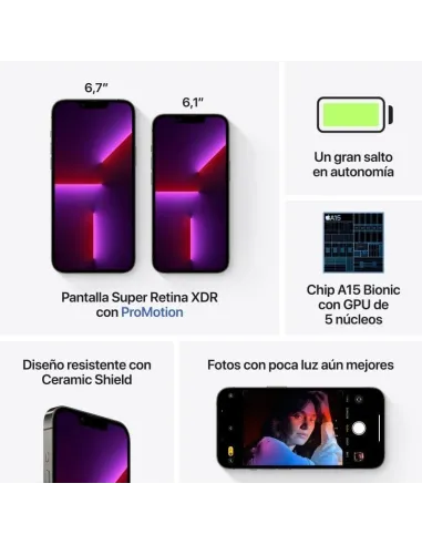 Apple iPhone 13 Pro 256GB Grafito