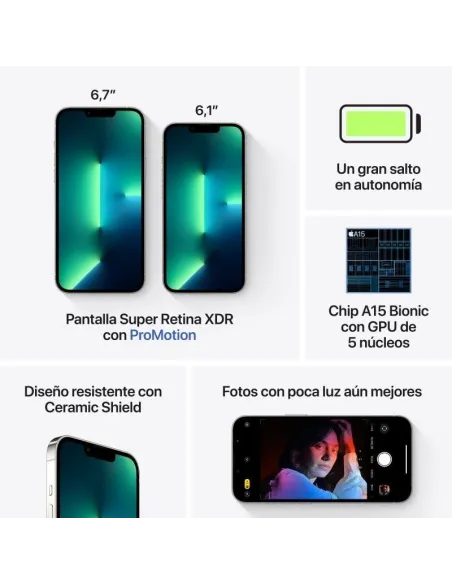 Apple iPhone 13 Pro 256GB Plata