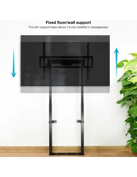 TooQ Hiperión FS2280M-B Soporte de Pared Para TV 55-100" Máx. 120Kg Negro