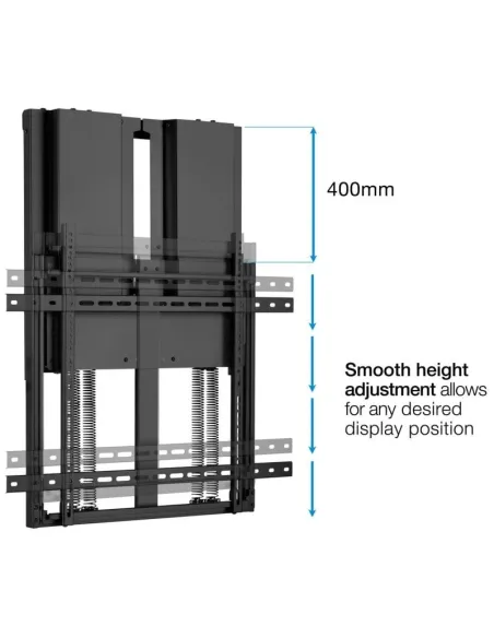 TooQ LPHA7090 Píxel Soporte de Pared para Pantallas Interactivas Regulables para TV 70"-90" VESA 800x600 Máx