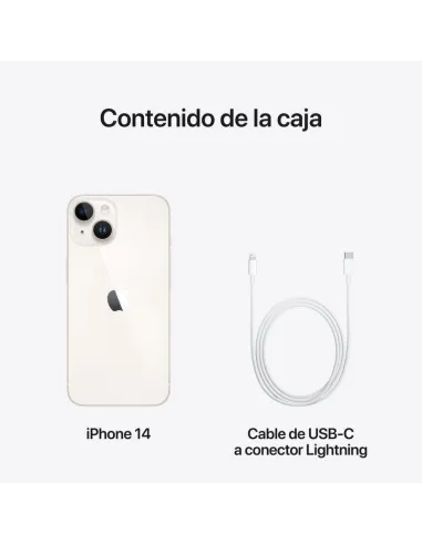 Apple iPhone 14 128GB Blanco Estrella