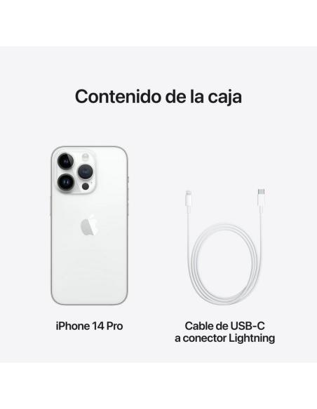 Apple iPhone 14 Pro 128GB Plata