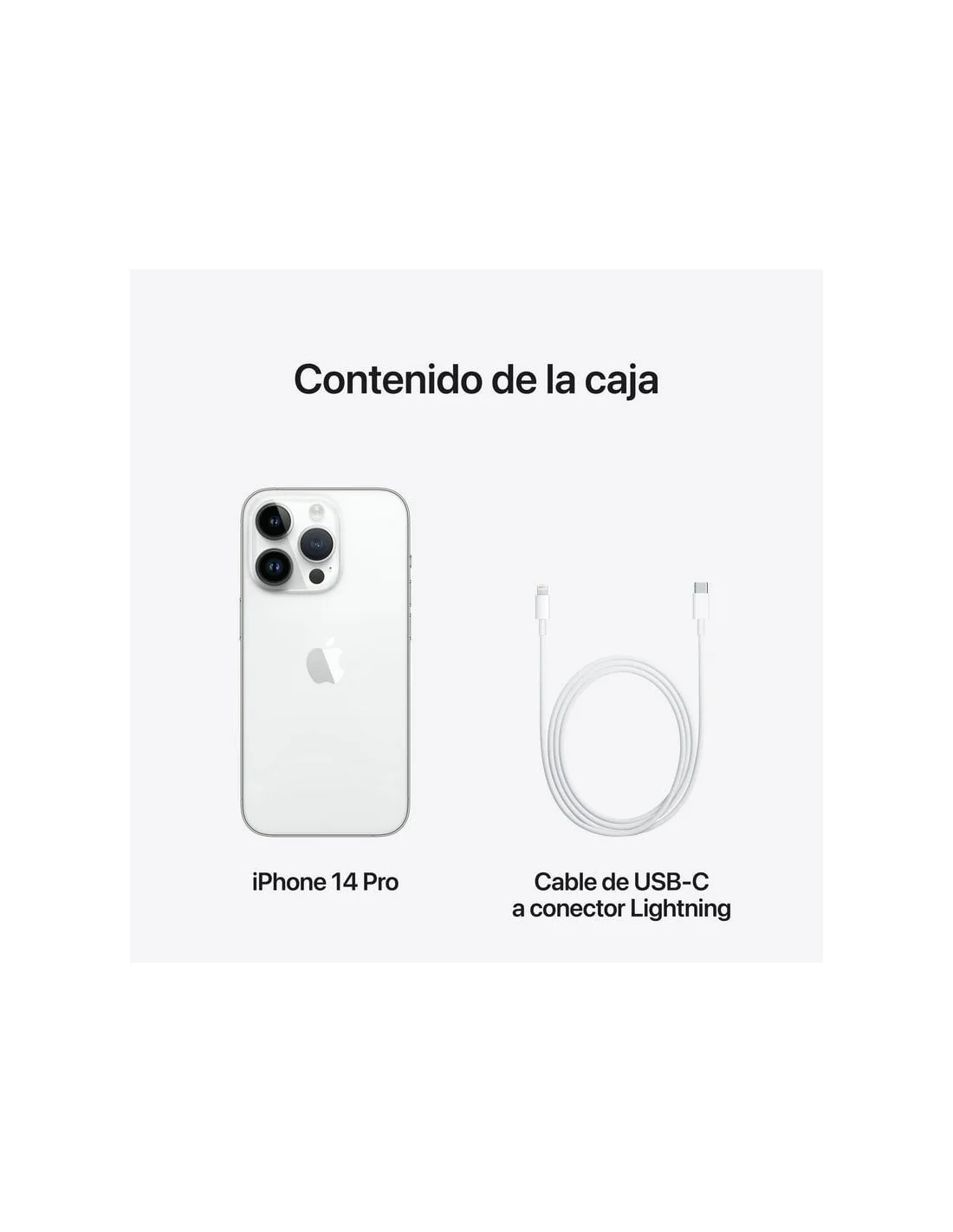 Apple iPhone 14 Pro 128GB Plata