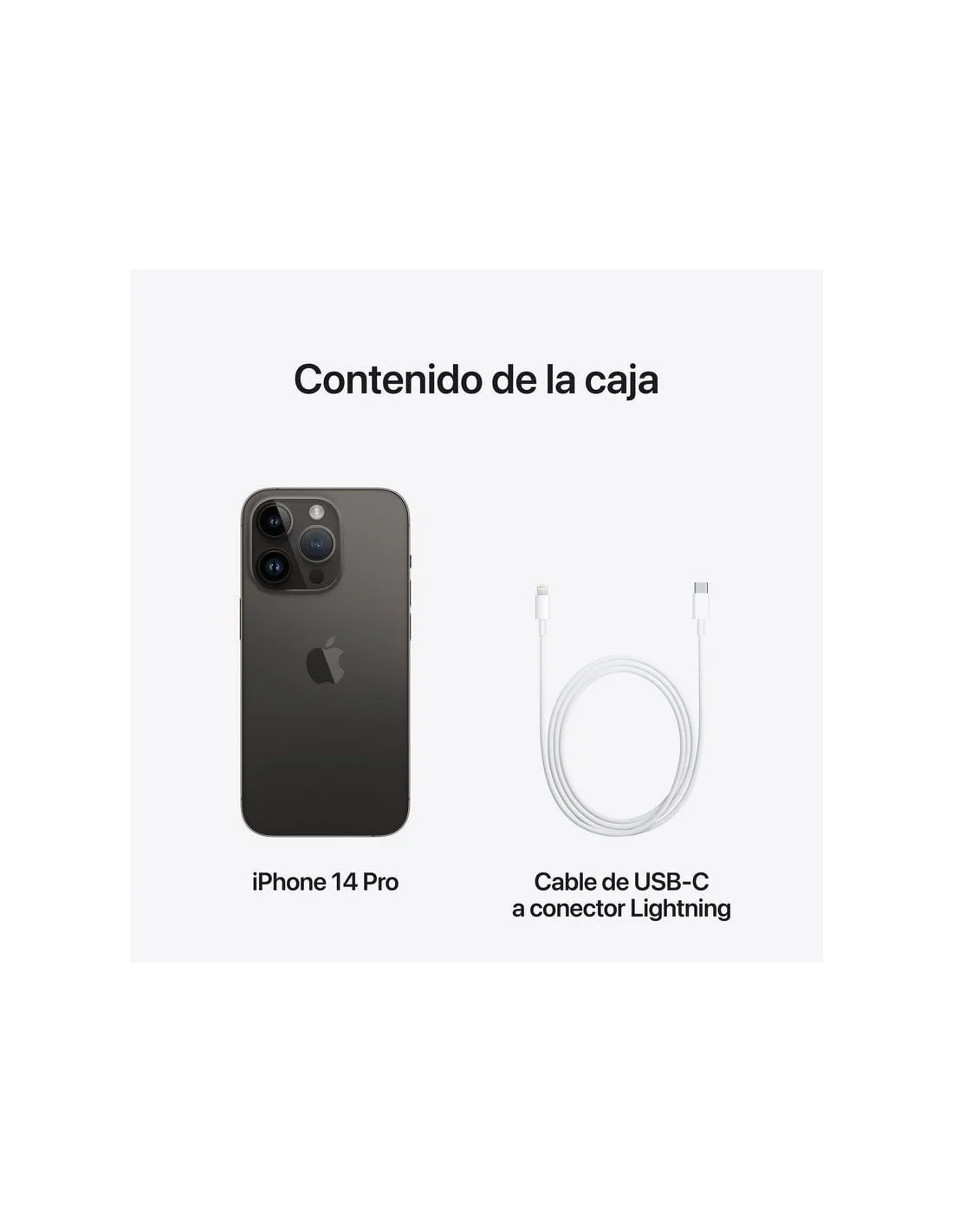 Apple iPhone 14 Pro 1TB Negro Espacial