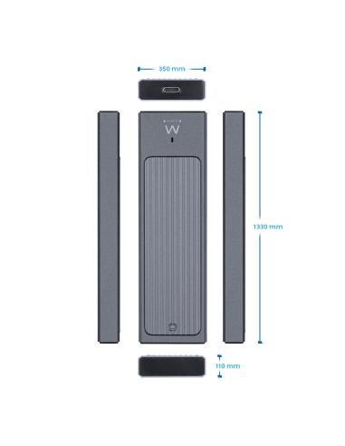 Ewent EW7022 Carcasa para M.2 NVMe PCIe USB 3.2 Gen2