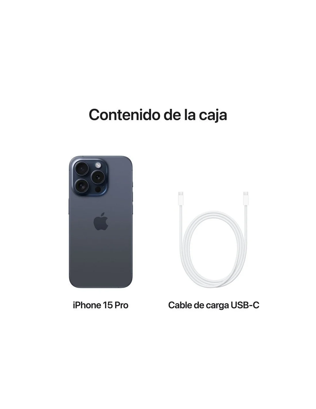 Apple iPhone 15 Pro 256GB Titanio Azul