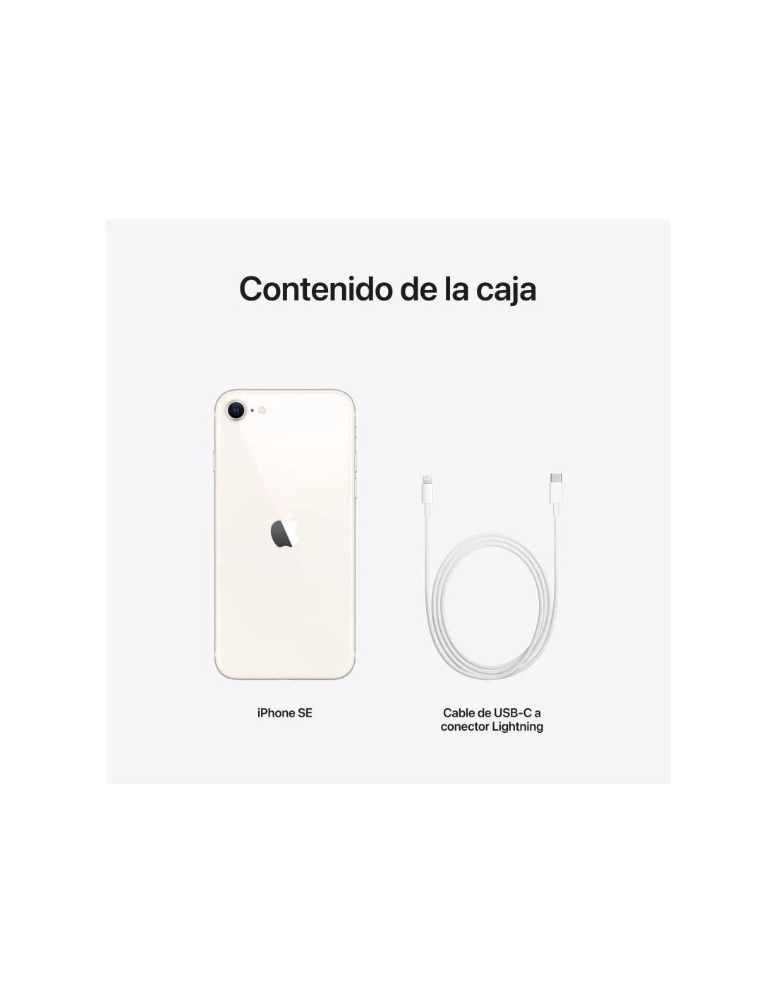 Apple iPhone SE 128GB Blanco (Reacondicionado)