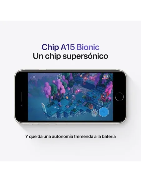 Apple iPhone SE 128GB Blanco (Reacondicionado)