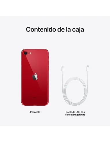 Apple iPhone SE 128GB Rojo (Reacondicionado)