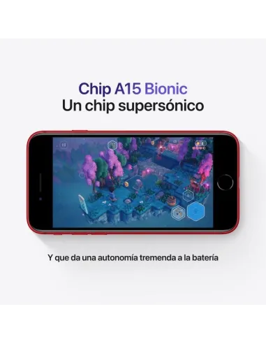 Apple iPhone SE 128GB Rojo (Reacondicionado)