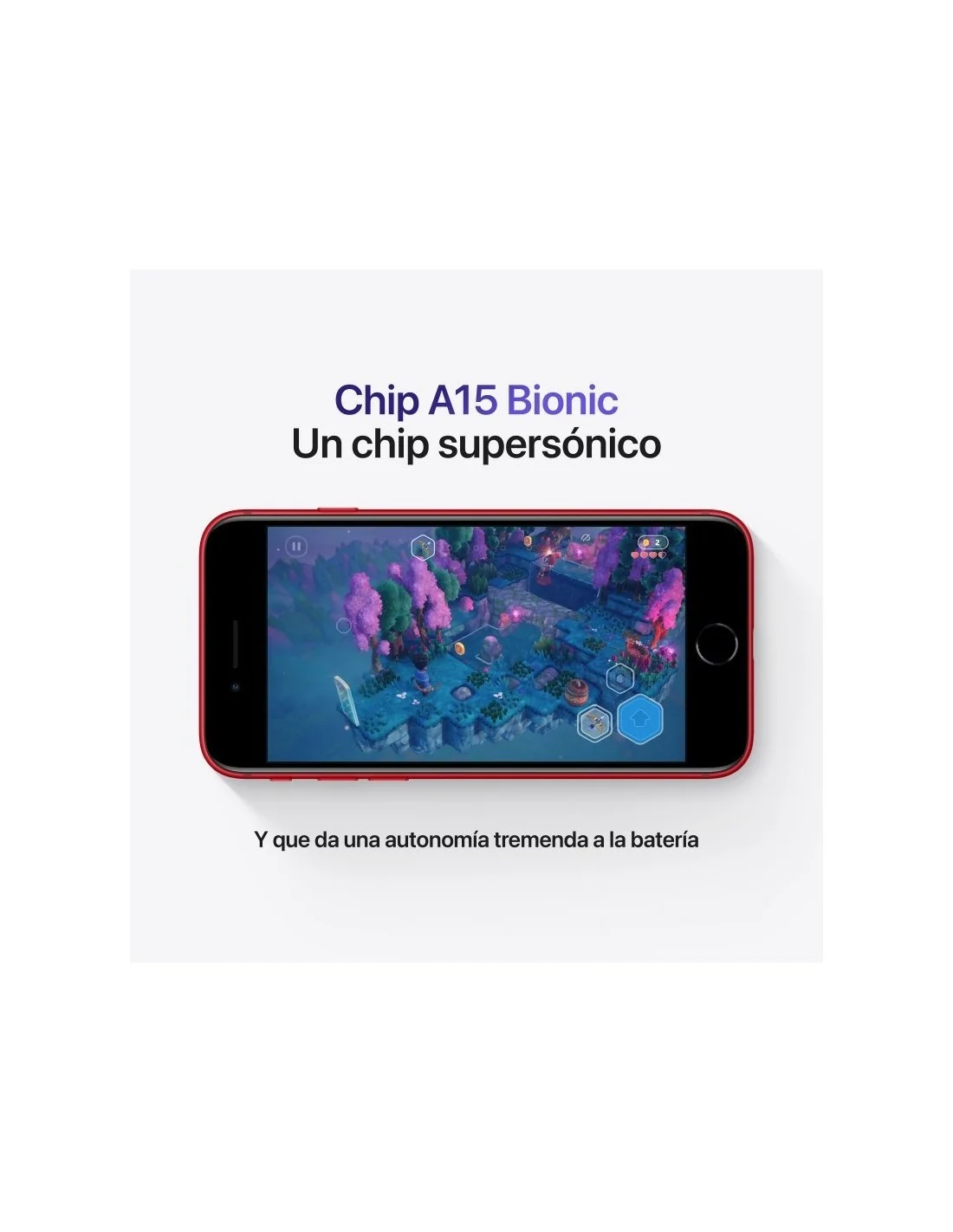 Apple iPhone SE 128GB Rojo (Reacondicionado)