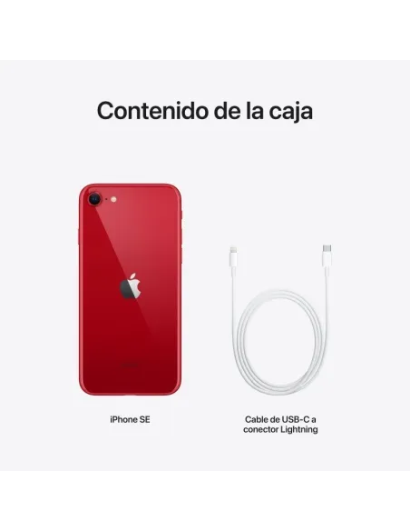 Apple iPhone SE 64GB Rojo (Reacondicionado)