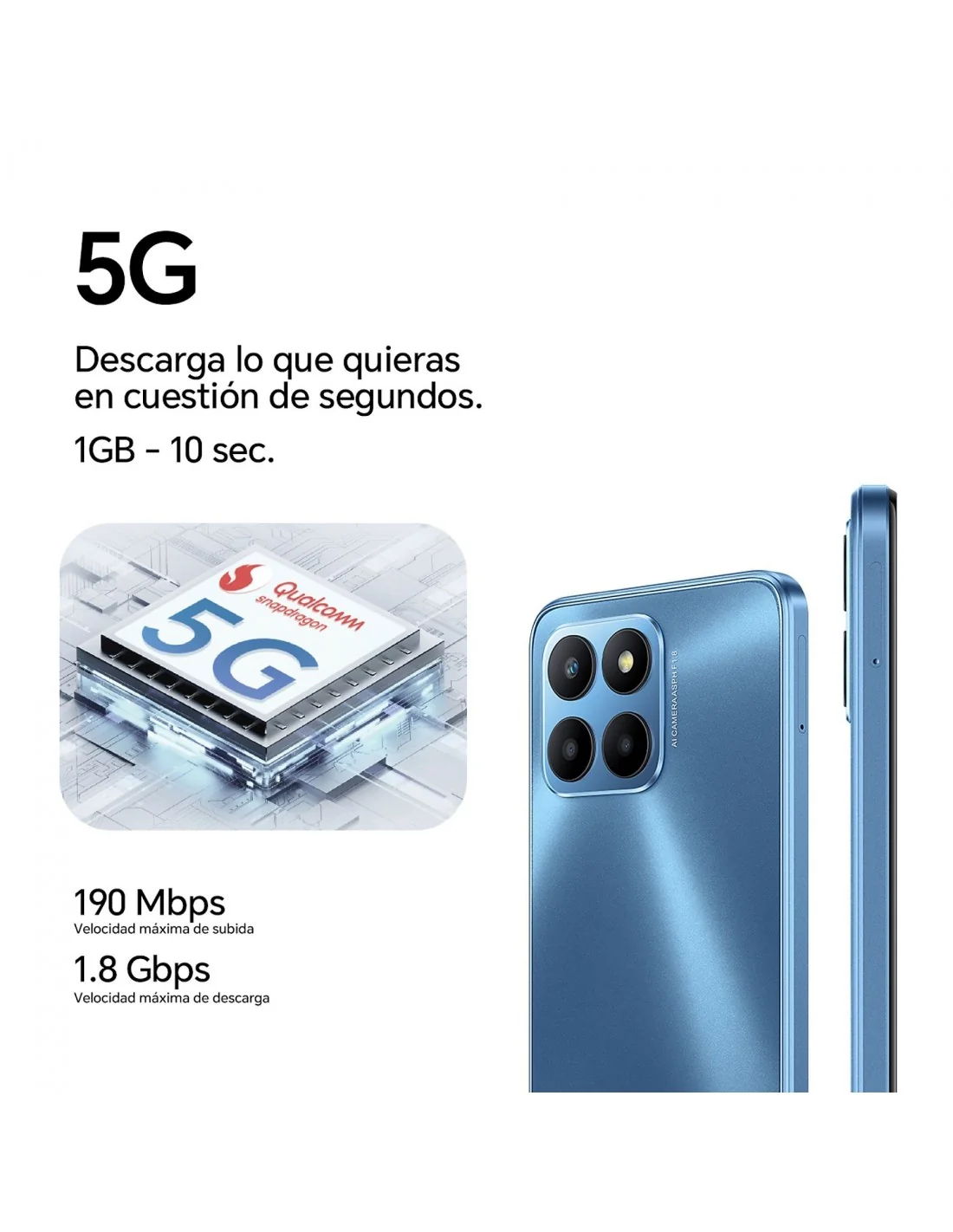 Honor 70 Lite 5G 4/128GB Azul