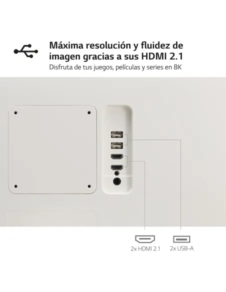 LG MyView Smart Monitor 32SR50F-W 31.5" LED IPS FullHD