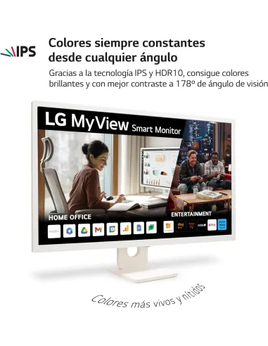LG MyView Smart Monitor 32SR50F-W 31.5" LED IPS FullHD