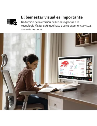 LG MyView Smart Monitor 32SR50F-W 31.5" LED IPS FullHD