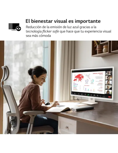 LG MyView Smart Monitor 32SR50F-W 31.5" LED IPS FullHD
