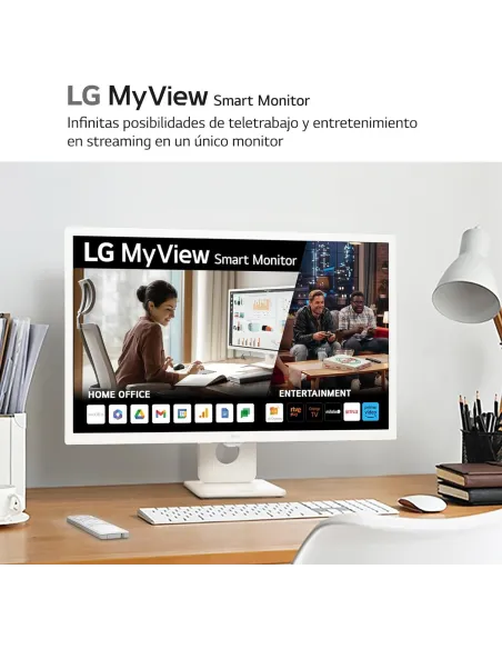 LG MyView Smart Monitor 32SR50F-W 31.5" LED IPS FullHD