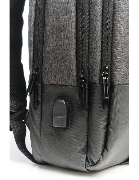 iggual Pack IGG317747 Mochila para Portátil 15.6" Marrón + IGG317624 COM-LED-1600DPI Ratón Óptico Negro