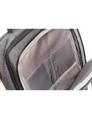 iggual Pack IGG317747 Mochila para Portátil 15.6" Marrón + IGG317624 COM-LED-1600DPI Ratón Óptico Negro