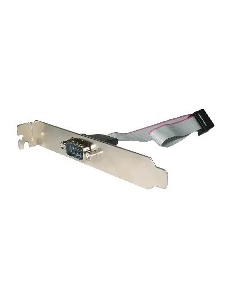 Gembird CCDB9RECEPTACLE Receptor de Puerto Serie DB9 25 cm Gris