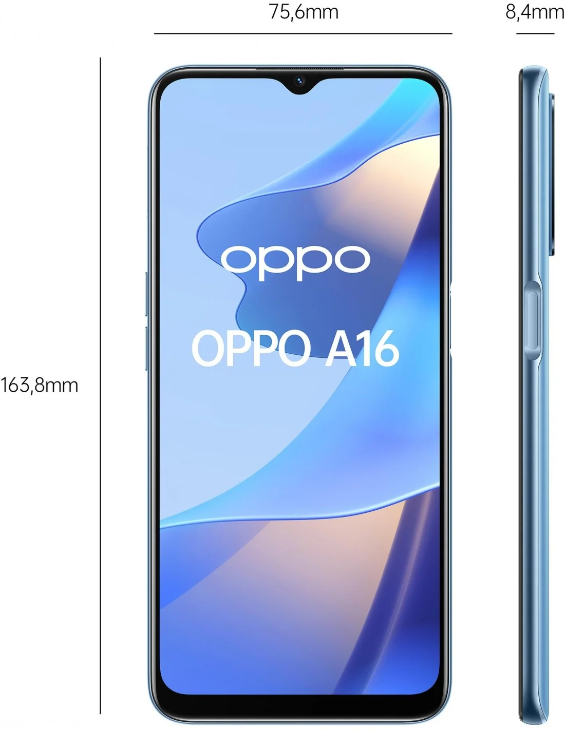 Oppo A16 3/32GB Azul