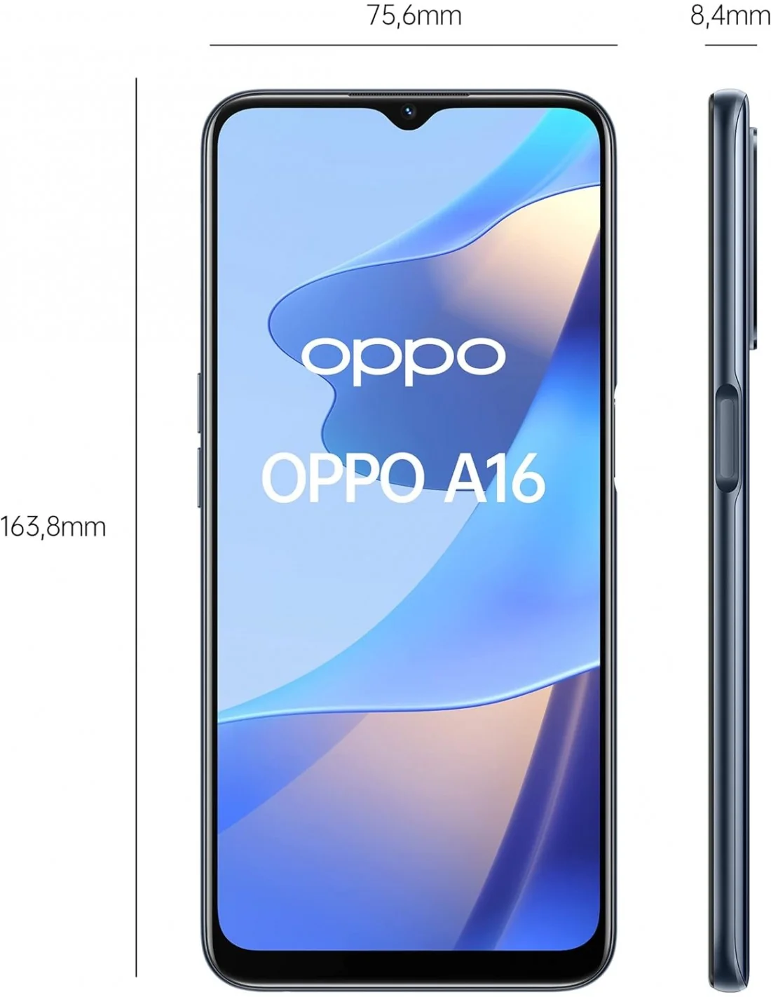 Oppo A16 4/64GB Negro