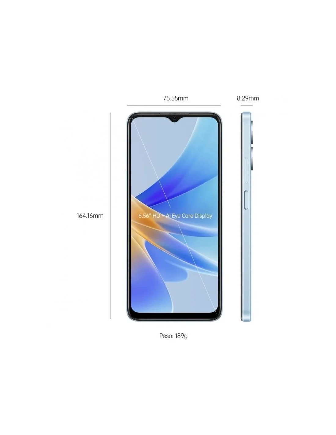 Oppo A17 4/64GB Azul