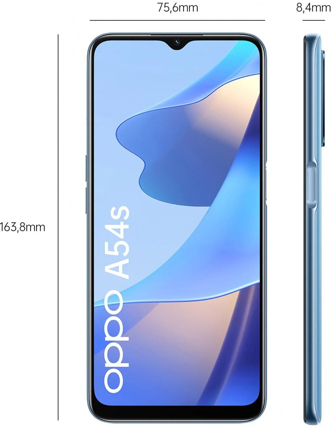 Oppo A54s 4/128GB Azul