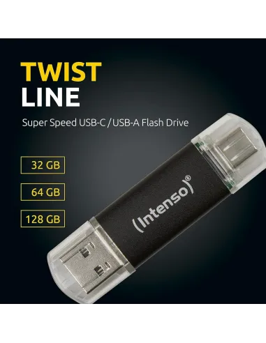 Intenso Twist Line 64GB USB-A/USB-C 3.2 Gen1