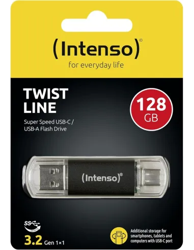 Intenso Twist Line 128GB USB-A/USB-C 3.2 Gen1