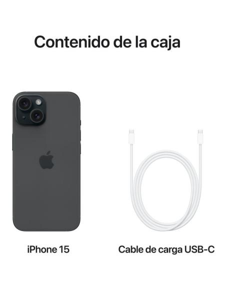 Apple iPhone 15 512GB Negro