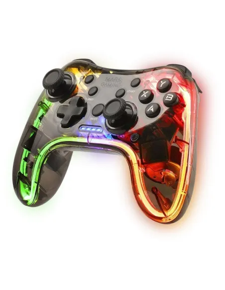 Mars Gaming MGP-24 Mando Inalámbrico 2.4GHz Neón RGB para PC/PS3/PS4/X360/Mac/Android
