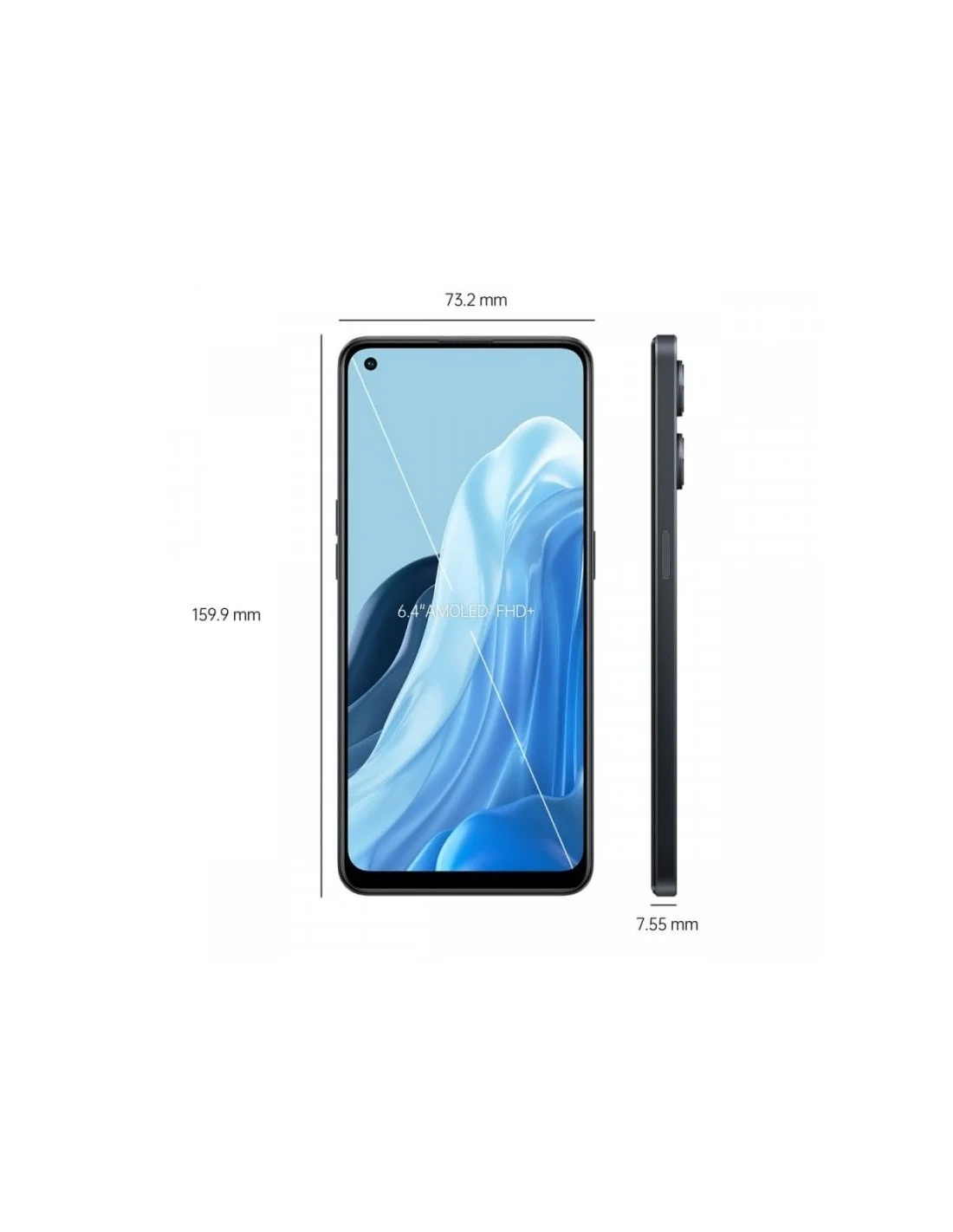 Oppo Reno8 Lite 5G 8/128GB Negro