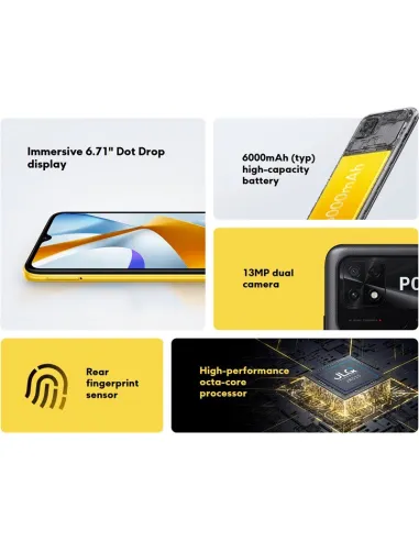 Xiaomi Poco C40 4/64GB Amarillo