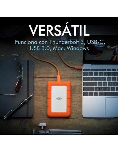 LaCie Rugged 4TB 2.5" USB-C 3.2 Gen 1