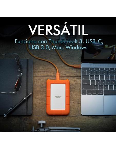 LaCie Rugged 4TB 2.5" USB-C 3.2 Gen 1