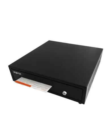 Approx appCASH01USB Cajón Portamonedas 41cm Negro