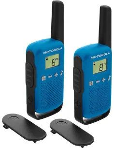 Motorola TLKR T42 Pack 2 Walkie Talkie Azules-NTEINT0026