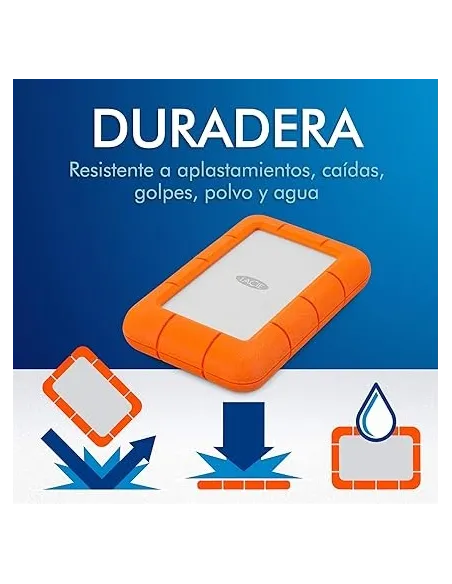 LaCie Rugged Mini 1TB 2.5" USB-C