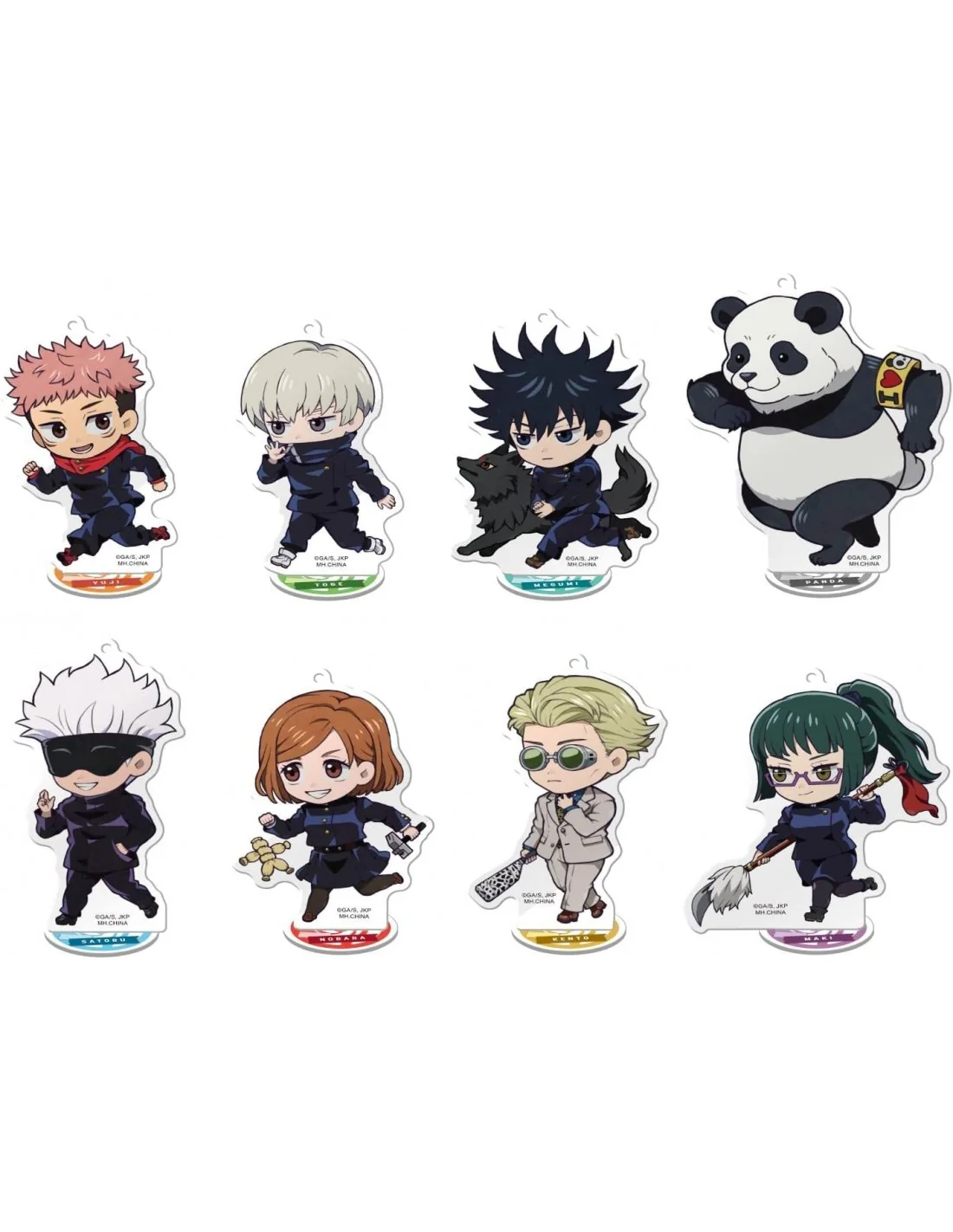 Megahouse Set Figuras Acrílicas Jujutsu Kaisen