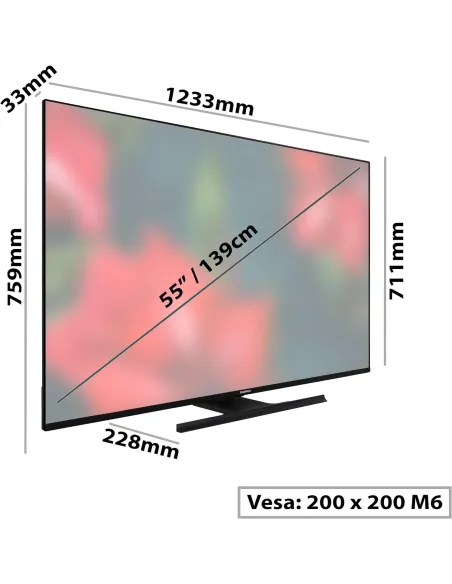 Daewoo D55DH55UQMS 55" LED UltraHD 4K HDR