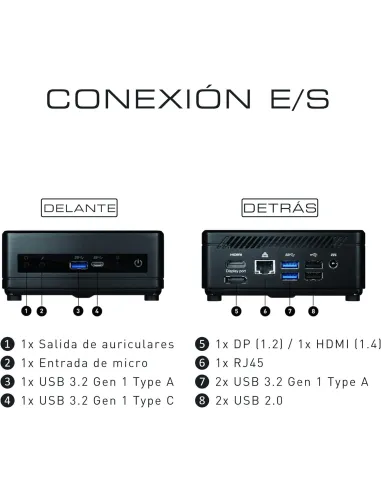 MSI Cubi 5 10M 253EU Intel Core i5-10210U/8GB/256GB W10 Home