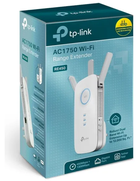TP-Link RE450 Repetidor Wi-Fi/Amplificador AC1750 Dual Band