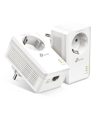 TP-Link TL-PA7017P KIT PLC Powerline Red Eléctrica AV1000 Gigabit Enchufe Incorporado 2 Unidades