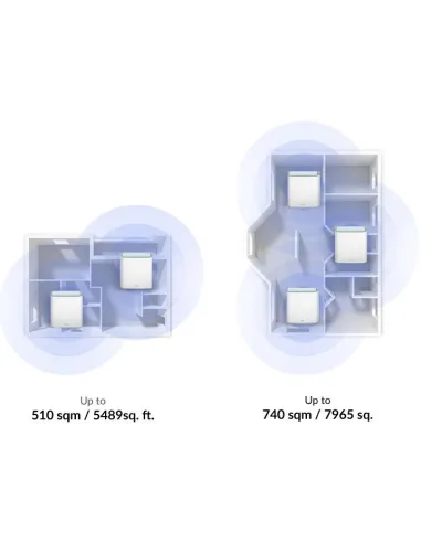 D-Link M32-3 Eagle Pro AI Kit WiFi 6 Mesh AX3200 Pack 3 Unidades