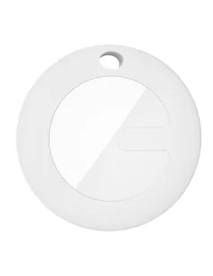 Leotec Localizador MiTag Compatible Apple con Llavero Blanco