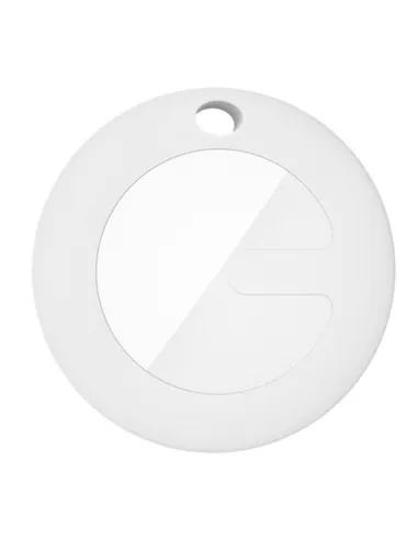 Leotec Localizador MiTag Compatible Apple con Llavero Blanco
