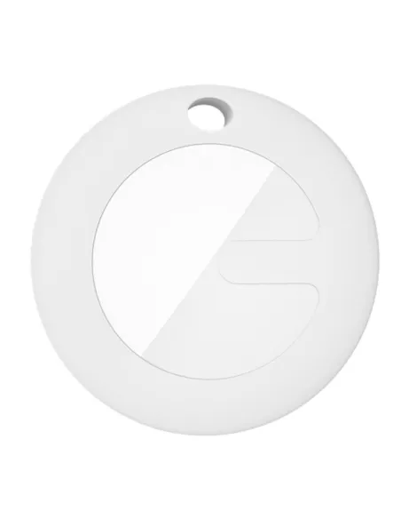 Leotec Localizador MiTag Compatible Apple con Llavero Blanco