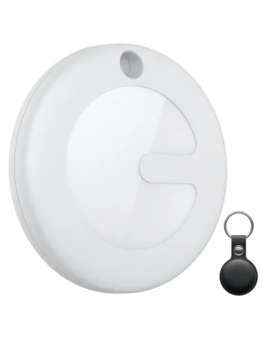 Leotec Localizador MiTag Compatible Apple con Llavero Negro